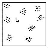 Clustered random sample