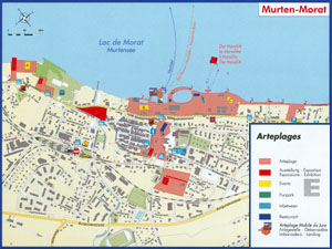 Expo 02 : Map of Morat 