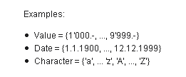 Example domain