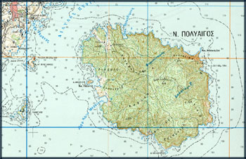  Topographic Map of Greece