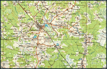  Topographic Map of Russia